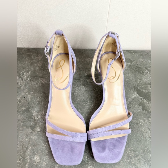 Sam Edelman peonie kitten heel sandal size 5 women’s lavender lilac purple - Picture 4 of 7